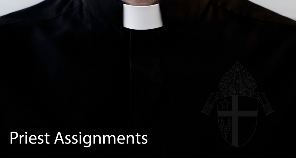 Priest Assignments September 2021 The Catholic Diocese of Tyler
