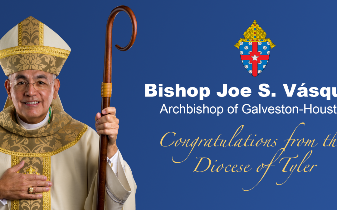 Bishop Vásquez Named Archbishop of Galveston-Houston